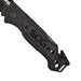 Couteau pliant ESCAPE BLACK SOG - Noir - - Welkit.com - 729857996631 - 11