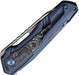 Couteau pliant FALCARIA FRAMELOCK BLUE ALUM F We Knife Co Ltd - Autre - Welkit.com - 689826336205 - 2