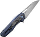 Couteau pliant FALCARIA FRAMELOCK BLUE ALUM F We Knife Co Ltd - Autre - Welkit.com - 689826336205 - 3