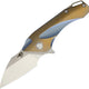 Couteau pliant GOBLIN TITANIUM FRAMELOCK BLUE Bestech Knives - Autre - Welkit.com