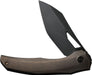 Couteau pliant IGNIO FRAMELOCK BRONZE We Knife Co Ltd - Autre - Welkit.com - 689826331477 - 3