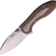 Couteau pliant IRON FRAMELOCK BROWN Reate Knives - Autre - Welkit.com