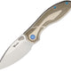 Couteau pliant IRON FRAMELOCK GREEN Reate Knives - Autre - Welkit.com