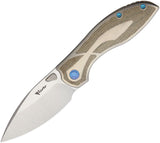 Couteau pliant IRON FRAMELOCK GREEN Reate Knives - Autre - Welkit.com