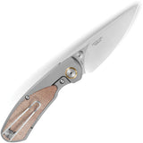 Couteau pliant LITO FRAMELOCK TI/NATURAL Bestech Knives - Autre - Welkit.com