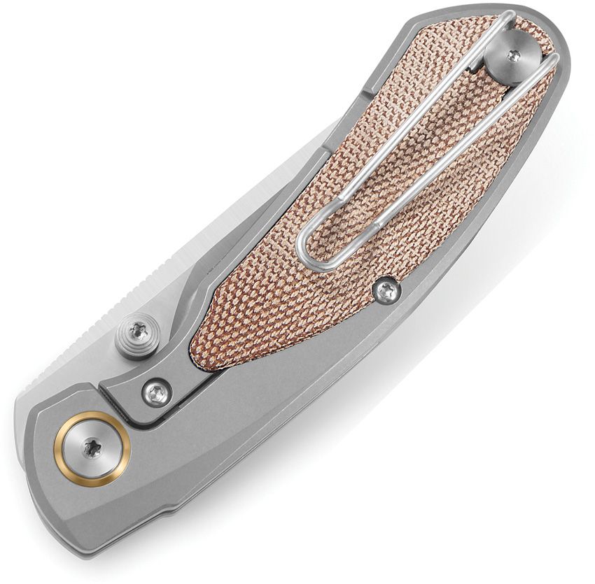 Couteau pliant LITO FRAMELOCK TI/NATURAL Bestech Knives - Autre - Welkit.com