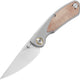 Couteau pliant LITO FRAMELOCK TI/NATURAL Bestech Knives - Autre - Welkit.com