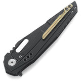 Couteau pliant MALWARE FRAMELOCK CF BLACK Bestech Knives - Autre - Welkit.com