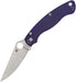 Couteau pliant MILITARY 2 LINERLOCK DARK BLUE Spyderco - Autre - Welkit.com - 716104005192 - 1