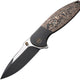 Couteau pliant NITRO OG FRAMELOCK COPPER FOIL We Knife Co Ltd - Autre - Welkit.com