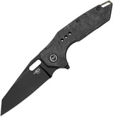 Couteau pliant NYXIE 3 FRAMELOCK CF/TI BLACK Bestech Knives - Autre - Welkit.com