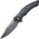 Couteau pliant ORPHEUS FRAMELOCK DAMASCUS We Knife Co Ltd - Autre - Welkit.com