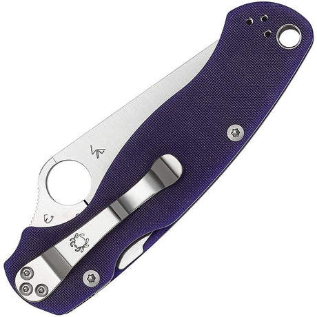 Couteau pliant PARA MILITARY 2 COMP LOCK BLUE Spyderco - Autre - Welkit.com