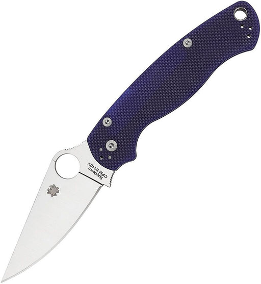 Couteau pliant PARA MILITARY 2 COMP LOCK BLUE Spyderco - Autre - Welkit.com - 716104010301 - 1