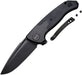 Couteau pliant PRESS CHECK FRAMELOCK BLACK We Knife Co Ltd - Autre - Welkit.com - 763416241343 - 1