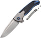 Couteau pliant PRESS CHECK FRAMELOCK BLUE We Knife Co Ltd - Autre - Welkit.com - 763416241350 - 1