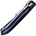 Couteau pliant PRESS CHECK FRAMELOCK BLUE We Knife Co Ltd - Autre - Welkit.com - 763416241350 - 2