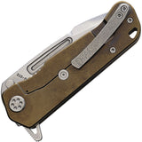 Couteau pliant PROXIMA FRAMELOCK BRONZE Medford - Autre - Welkit.com