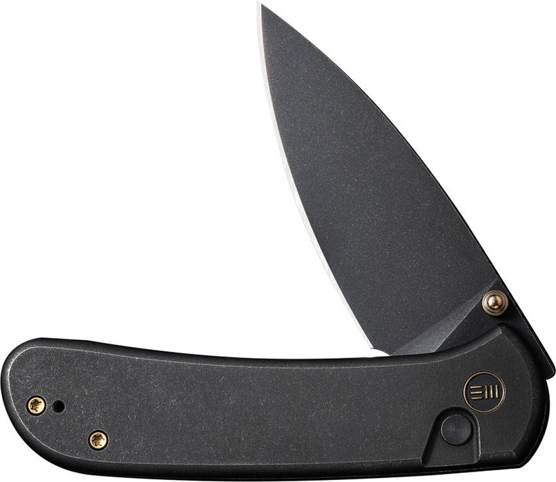 Couteau pliant QUBIT BUTTON LOCK BLACK We Knife Co Ltd - Autre - Welkit.com - 689826334638 - 3