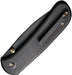 Couteau pliant QUBIT BUTTON LOCK BLACK We Knife Co Ltd - Autre - Welkit.com - 689826334638 - 2