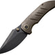 Couteau pliant RIFF - RAFF FRAMELOCK BRONZE We Knife Co Ltd - Autre - Welkit.com