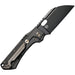 Couteau pliant ROXI 3 FRAMELOCK BLACK TITANIU We Knife Co Ltd - Autre - Welkit.com - 763416240278 - 3