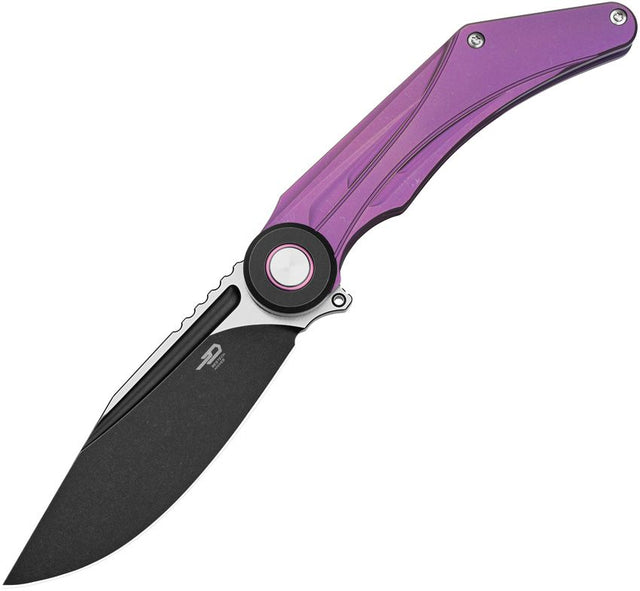 Couteau pliant SERAPH FRAMELOCK TI PURPLE Bestech Knives - Autre - Welkit.com