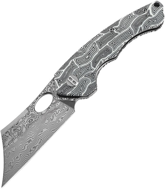 Couteau pliant SKIRMISH LINERLOCK DAMASCUS Bestech Knives - Autre - Welkit.com