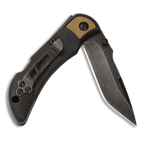 Couteau pliant SMALL CHASM LOCKBACK BROWN Outdoor Edge - Coyote - Welkit.com