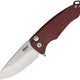 Couteau pliant SMOOTH CRIMINAL FRAMELOCK RED Medford - Autre - Welkit.com