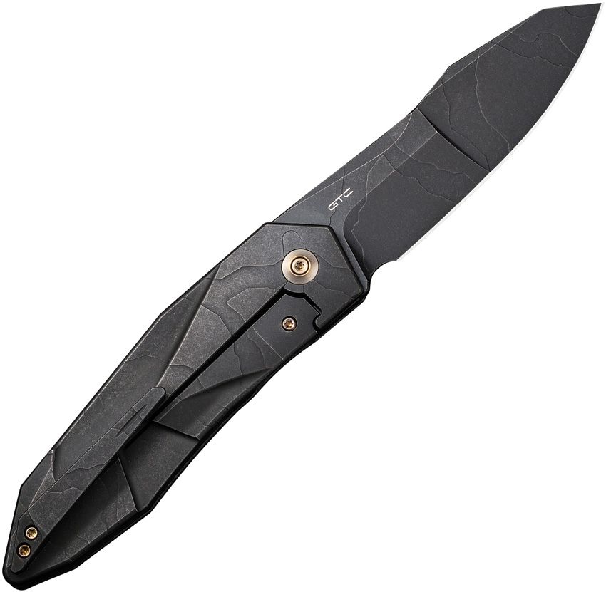 Couteau pliant SOLID FRAMELOCK BLACK ETCH We Knife Co Ltd - Autre - Welkit.com