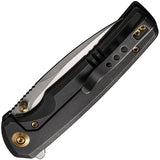 Couteau pliant SUBJUGATOR FRAMELOCK BLK We Knife Co Ltd - Autre - Welkit.com