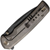 Couteau pliant SUBJUGATOR FRAMELOCK GRAY We Knife Co Ltd - Autre - Welkit.com