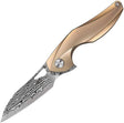 Couteau pliant THE RETICULAN FRAMELOCK GOLD Bestech Knives - Autre - Welkit.com