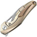 Couteau pliant THE RETICULAN FRAMELOCK GOLD Bestech Knives - Autre - Welkit.com - 606314626921 - 2