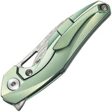 Couteau pliant THE RETICULAN FRAMELOCK GREEN Bestech Knives - Autre - Welkit.com