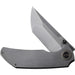 Couteau pliant THUG XL FRAMELOCK GRAY We Knife Co Ltd - Autre - Welkit.com - 763416245662 - 3