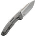 Couteau pliant TROGON FRAMELOCK GRAY We Knife Co Ltd - Autre - Welkit.com - 763416245952 - 3
