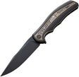 Couteau pliant ZONDA FRAMELOCK COPPER FOIL We Knife Co Ltd - Autre - Welkit.com