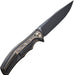 Couteau pliant ZONDA FRAMELOCK COPPER FOIL We Knife Co Ltd - Autre - Welkit.com - 689826329108 - 3