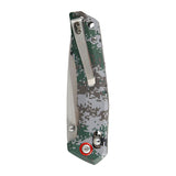 Couteau pliant Ares Troop Master verrouillage par axe mobile lame 8,5 cm avec étui