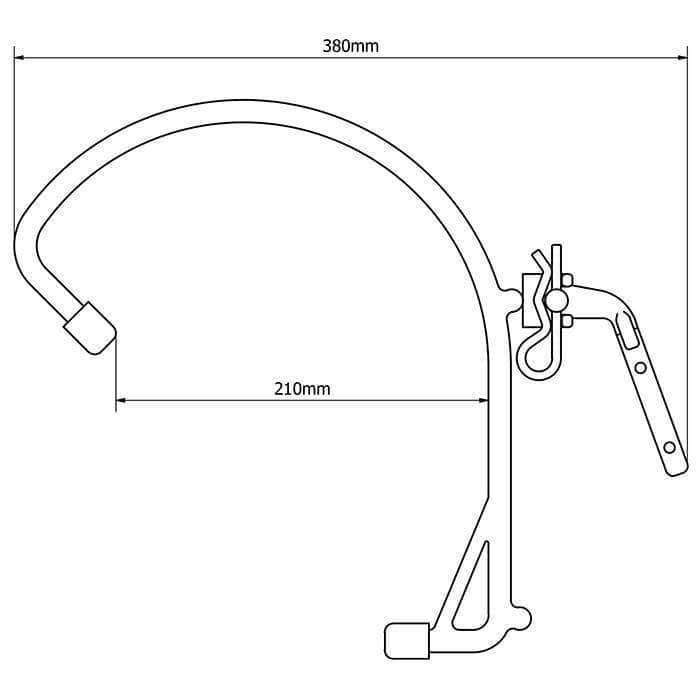 Crochet TITANIUM TRIPLE HOOK | 152 MM Olympia Triumph - Autre - Welkit.com