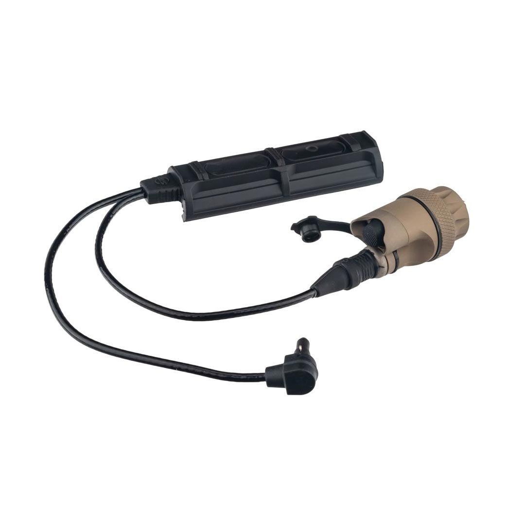 Culot arrière pour lampe Scout avec bouton On/Off, avec double cable Switch SR07 Surefire