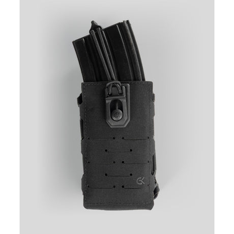 Double porte-chargeur 5.56 superposé GK Dutycall polyamide 500D découpe laser MOLLE