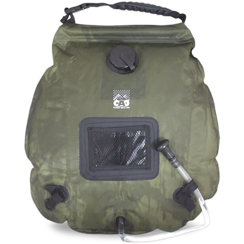 Douche PORTABLE SOLAR 20L CAO Camping - Vert olive - Welkit.com