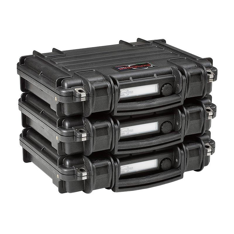 Malette pour arme Explorer Cases 3005 étanche 300 x 210 x 58 mm avec mousse prédécoupée