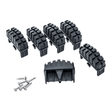 Echelle SET OF 6 REPLACEMENT RUBBER FEET WITH SS FIXINGS Olympia Triumph - Autre - Welkit.com