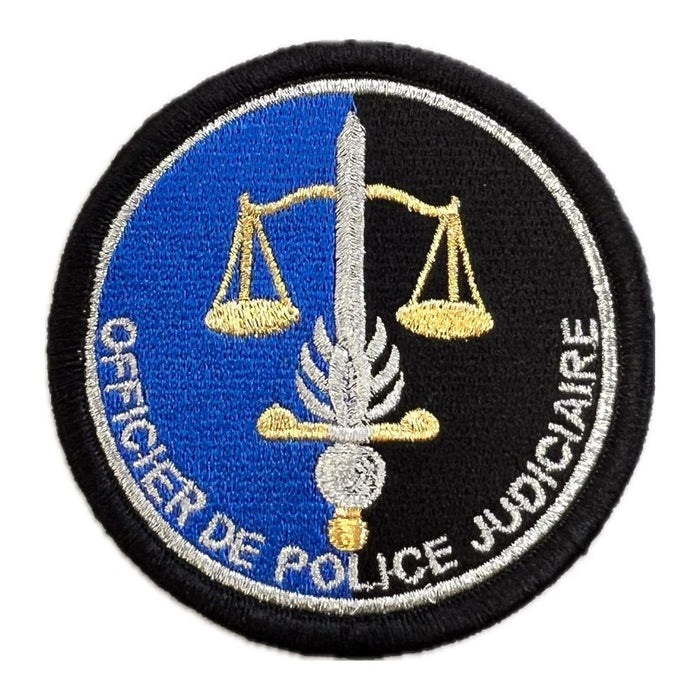 Ecusson GENDARMERIE NATIONALE Patrol Equipement - Noir - OPJ - Welkit.com - 3662950091544 - 6