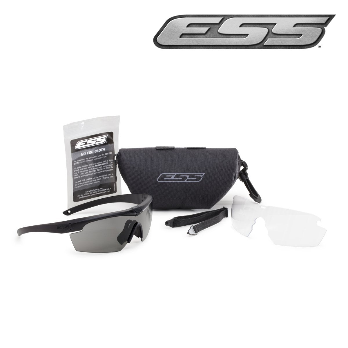 Verre de rechange Kit lunette balistique Crosshair 2 ecrans ESS