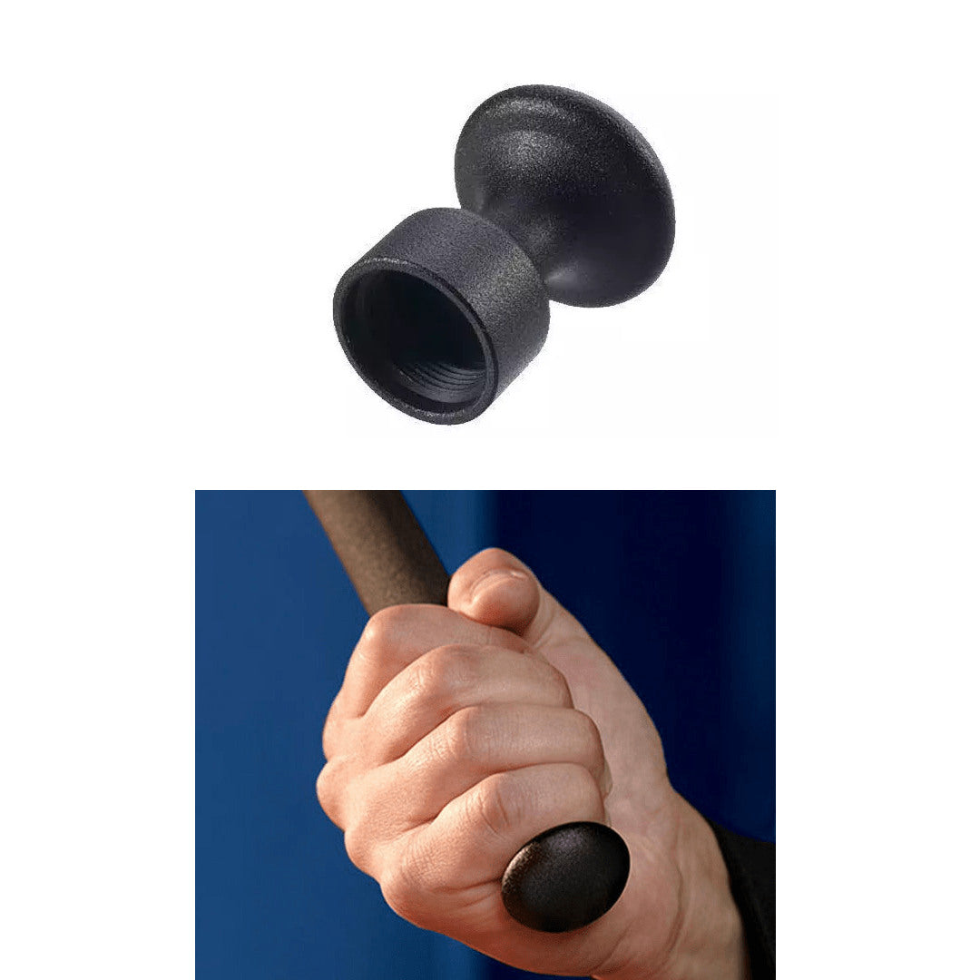 Embout Leverage Cap Eagle ASP en acier pour bâton télescopique Friction-Loc